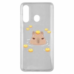Чехол для Samsung M40 Морда капибары - PrintSalon