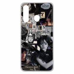 Чехол для Samsung M40 Венздей Адамс. - PrintSalon