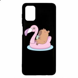 Чехол для Samsung M51 Capybara Chilling - PrintSalon