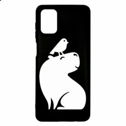Чохол для Samsung M51 Копібара та Пташка - PrintSalon
