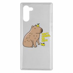 Чохол для Samsung Note 10 Будь Капібарою - PrintSalon