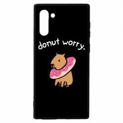 Чехол для Samsung Note 10 Donut Worry - PrintSalon