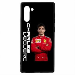 Чехол для Samsung Note 10 F1 Charles Leclerc - PrintSalon