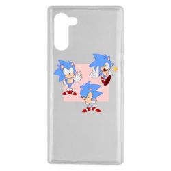 Чехол для Samsung Note 10 Funny Sonic - PrintSalon
