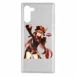 Чехол для Samsung Note 10 Ху Тао Геншин - PrintSalon