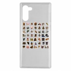 Чехол для Samsung Note 10 Коты мем. - PrintSalon