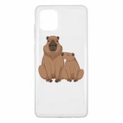 Чехол для Samsung Note 10 Lite Две капибары - PrintSalon