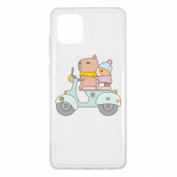 Чехол для Samsung Note 10 Lite Капибара и Морская свинка - PrintSalon