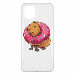 Чехол для Samsung Note 10 Lite Пончик с капибарой - PrintSalon