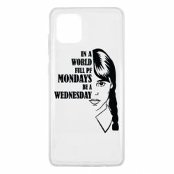 Чехол для Samsung Note 10 Lite Wednesday girl - PrintSalon
