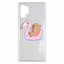 Чехол для Samsung Note 10 Plus Capybara Chilling