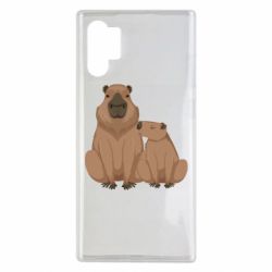 Чехол для Samsung Note 10 Plus Две капибары - PrintSalon