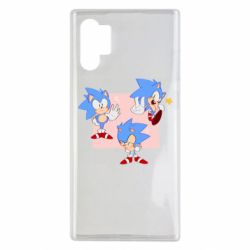 Чехол для Samsung Note 10 Plus Funny Sonic