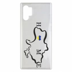 Чехол для Samsung Note 10 Plus Home. Map of Ukraine - PrintSalon