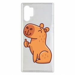 Чехол для Samsung Note 10 Plus Капибара лайк - PrintSalon