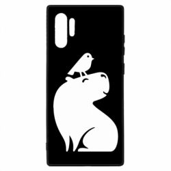 Чохол для Samsung Note 10 Plus Копібара та Пташка - PrintSalon