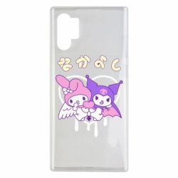 Чехол для Samsung Note 10 Plus Kuromi and My Melody