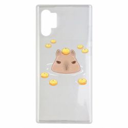 Чехол для Samsung Note 10 Plus Морда капибары - PrintSalon