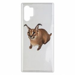 Чехол для Samsung Note 10 Plus Шлепа кот - PrintSalon