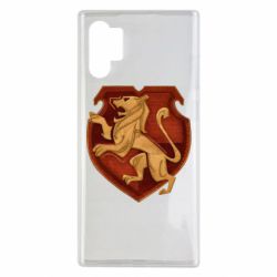 Чехол для Samsung Note 10 Plus Cтарая эмблема Гриффиндор
