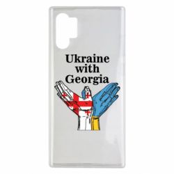Чехол для Samsung Note 10 Plus Украина с Грузией