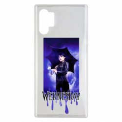 Чехол для Samsung Note 10 Plus Wednesday Text Logo