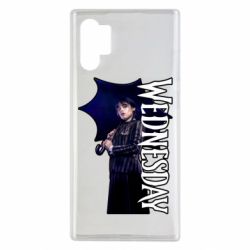 Чехол для Samsung Note 10 Plus Wendesday Addams