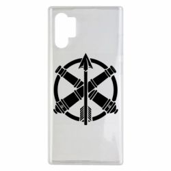 Чехол для Samsung Note 10 Plus Знак войск противовоздушной обороны, сухопутных войск и зенитно-ракетных войск воздушных сил