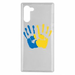 Чехол для Samsung Note 10 Руки Украина - PrintSalon
