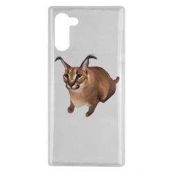 Чехол для Samsung Note 10 Шлепа кот - PrintSalon