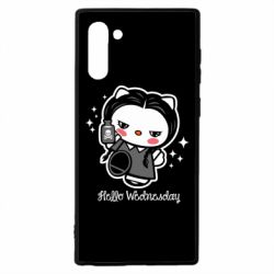 Чехол для Samsung Note 10 Wednesday Hello Kitty - PrintSalon