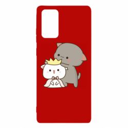 Чехол для Samsung Note 20 Чиби котики - PrintSalon