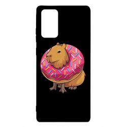 Чехол для Samsung Note 20 Пончик с капибарой - PrintSalon
