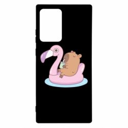 Чехол для Samsung Note 20 Ultra Capybara Chilling - PrintSalon