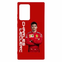 Чехол для Samsung Note 20 Ultra F1 Charles Leclerc - PrintSalon