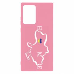 Чехол для Samsung Note 20 Ultra Home. Map of Ukraine - PrintSalon