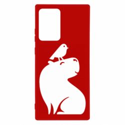 Чохол для Samsung Note 20 Ultra Копібара та Пташка - PrintSalon