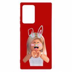 Чехол для Samsung Note 20 Ultra Roblox girl - PrintSalon