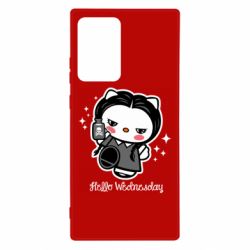 Чехол для Samsung Note 20 Ultra Wednesday Hello Kitty - PrintSalon