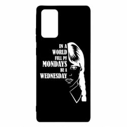 Чехол для Samsung Note 20 Wednesday girl - PrintSalon