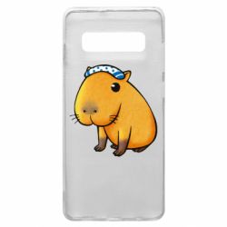 Чехол для Samsung S10+ Capybara Art - PrintSalon