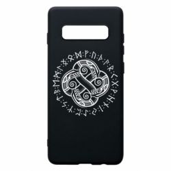 Чехол для Samsung S10+ Celtic Dragon and Runes - PrintSalon