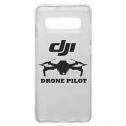 Чехол для Samsung S10+ Dji Drone Pilote - PrintSalon