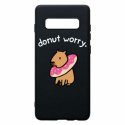 Чехол для Samsung S10+ Donut Worry - PrintSalon