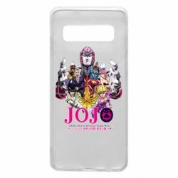 Чехол для Samsung S10 JoJo Golden Wind - PrintSalon