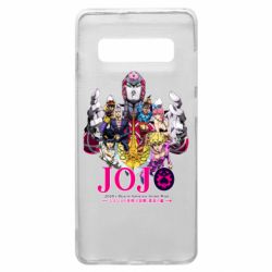 Чехол для Samsung S10+ JoJo Golden Wind - PrintSalon