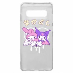 Чехол для Samsung S10+ Kuromi and My Melody - PrintSalon