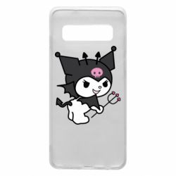 Чохол для Samsung S10 Kuromi devil - PrintSalon