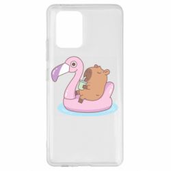 Чехол для Samsung S10 Lite Capybara Chilling - PrintSalon