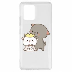 Чехол для Samsung S10 Lite Чиби котики - PrintSalon